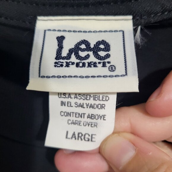 2004 Lee Sport Tampa Bay Lightning Stanley Cup Champions Shirt SZ L Parade Ed - Picture 5 of 10